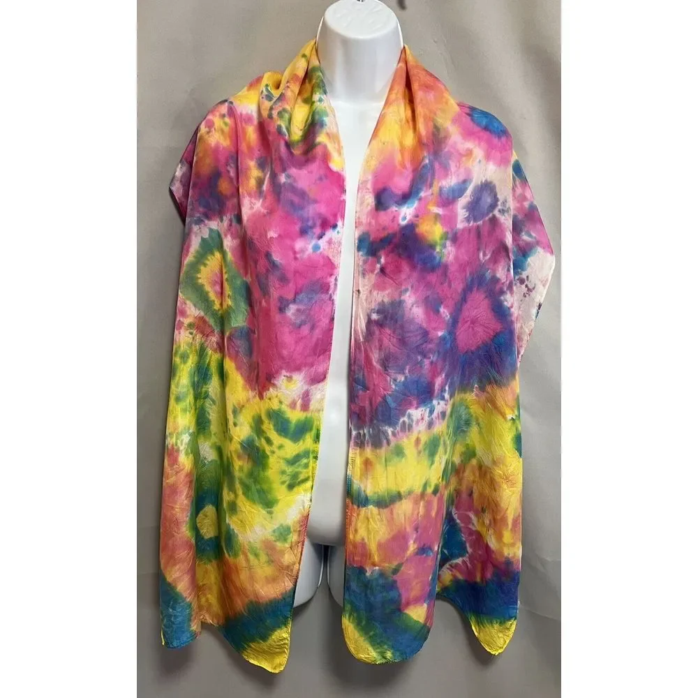 Multicolor Dyed Scarf 68